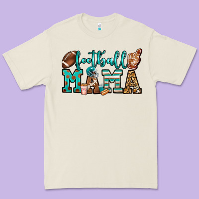 American Football Mama Premium Tee Designed By Jasminsmagicworld