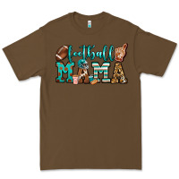 Cacao American football mama Premium Tee - Jasminsmagicworld