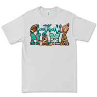 Dove Grey American football mama Premium Tee - Jasminsmagicworld