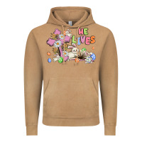 Vintage Camel he lives with bunnys and eggs Vintage Hoodie - MaliasSmallBusiness