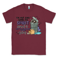 Burgundy spirit animal raccoon Classic Tee - MaliasSmallBusiness