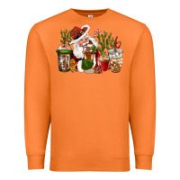 Carrot western santa cowboy coffe cups christmas Premium Sweatshirt - CowGirlArtShop