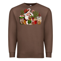 Chestnut western santa cowboy coffe cups christmas Premium Sweatshirt - CowGirlArtShop