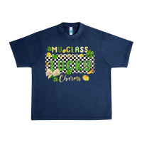 Navy my class is full of lucky charms Urban Heavy Tee - MaliasSmallBusiness