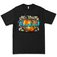 Black Thankful Pumpkin Premium Tee - Artiststas