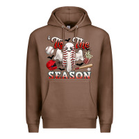Chestnut tis the season baseball halloween Premium Hoodie - CowGirlArtShop