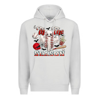 Tis The Season Baseball Halloween Premium Hoodie | Teevron