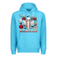 Ocean Blue tis the season baseball halloween Premium Hoodie - CowGirlArtShop