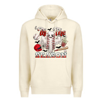 Sandshell tis the season baseball halloween Premium Hoodie - CowGirlArtShop