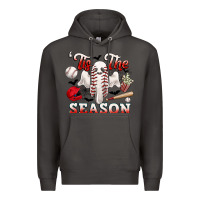 Smoke tis the season baseball halloween Premium Hoodie - CowGirlArtShop