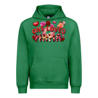 Emerald One loved mama Urban Hoodie - FaDigitalArtStudio