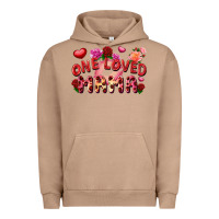 Pigment Burro One loved mama Urban Hoodie - FaDigitalArtStudio