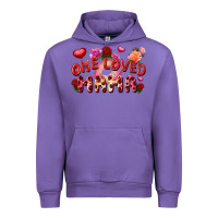 Tulip One loved mama Urban Hoodie - FaDigitalArtStudio