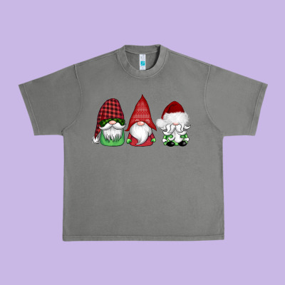 Christmas Gnomes Urban Heavy Tee Designed By Adodesignshop