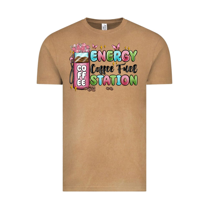 Energy Coffee Fuel Station Vintage Tee by MaliasSmallBusiness | Teevron
