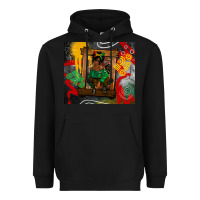 Black juneteenth black woman fashion girl Heavyweight Hoodie - CowGirlArtShop