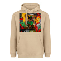 Mushroom juneteenth black woman fashion girl Heavyweight Hoodie - CowGirlArtShop