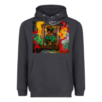 Smoke juneteenth black woman fashion girl Heavyweight Hoodie - CowGirlArtShop