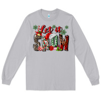 Moon Dust let it snow Long Sleeve Tee - MaliasSmallBusiness