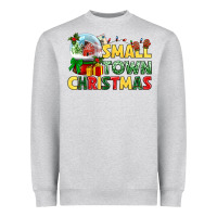 Small Town Christmas Heavyweight Sweatshirt | Teevron