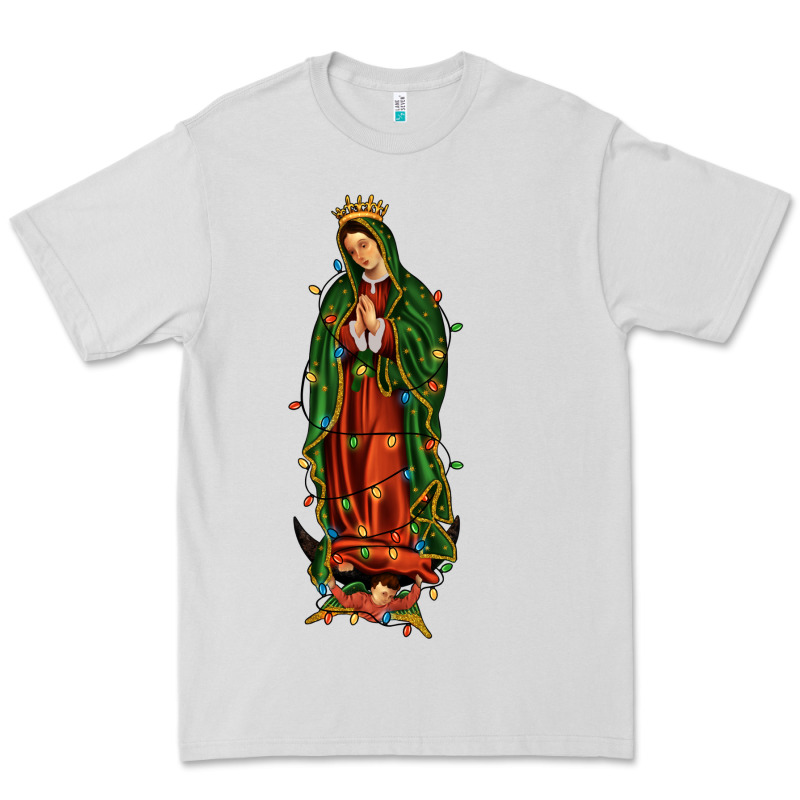 Christmas Our Lady Of Guadalupe Premium Tee by JahusDesignShop | Teevron