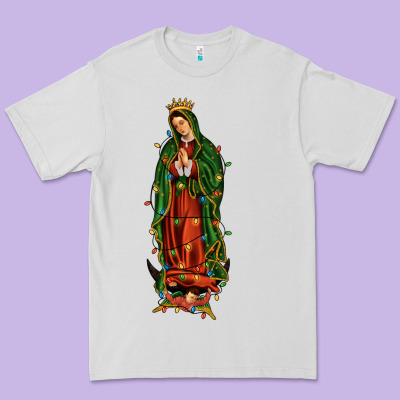 Christmas Our Lady Of Guadalupe Premium Tee Designed By Jahusdesignshop