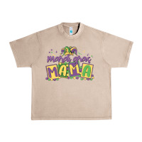 French Oak mardi gras mama Urban Heavy Tee - MaliasSmallBusiness