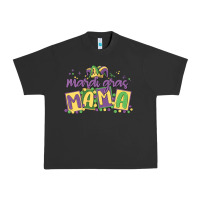 Pigment Black mardi gras mama Urban Heavy Tee - MaliasSmallBusiness