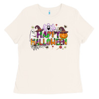 Bone happy halloween Ladies Tee - AdoDesignShop