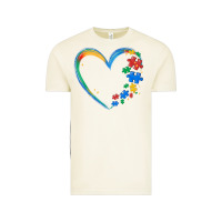 Vintage Arctic autism heart Vintage Tee - MaliasSmallBusiness