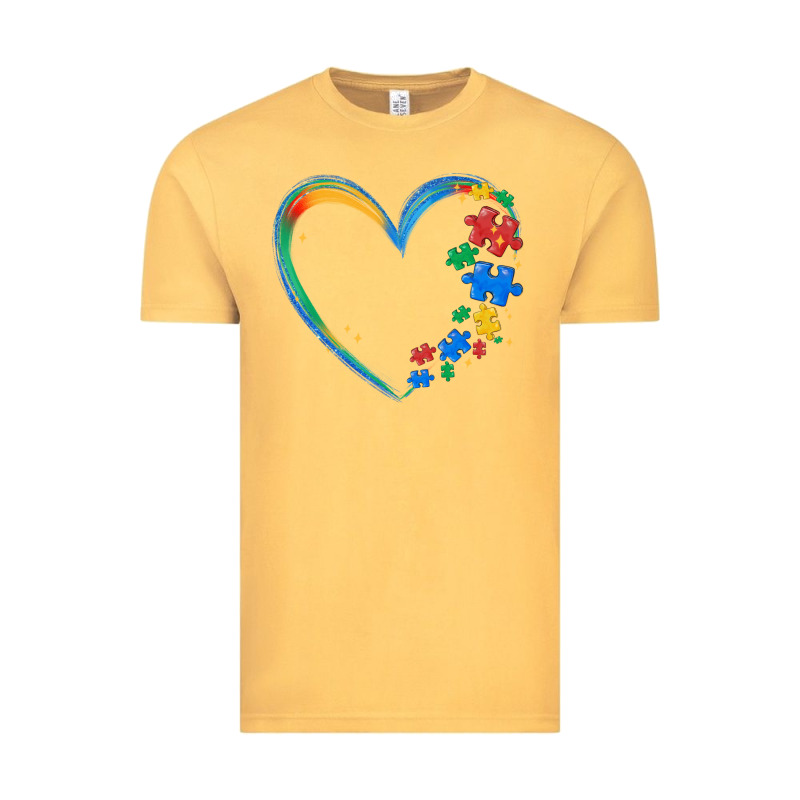 Autism Heart Vintage Tee by MaliasSmallBusiness | Teevron