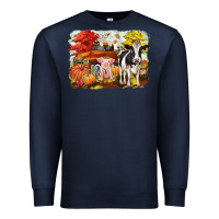 Fall Farm Animals Premium Sweatshirt | Teevron
