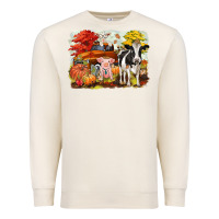 Sandshell fall farm animals Premium Sweatshirt - CowGirlArtShop