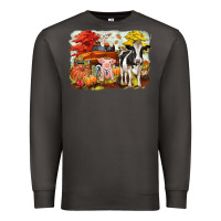Smoke fall farm animals Premium Sweatshirt - CowGirlArtShop