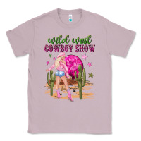 Lilac wild west cowboy show Classic Tee - NancyCooperArtShop