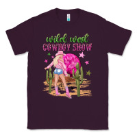 Plum wild west cowboy show Classic Tee - NancyCooperArtShop