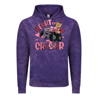 Cloud Purple heart crusher Vintage Hoodie - MaliasSmallBusiness