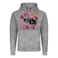 Cloud Rock heart crusher Vintage Hoodie - MaliasSmallBusiness