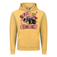 Vintage Mustard heart crusher Vintage Hoodie - MaliasSmallBusiness