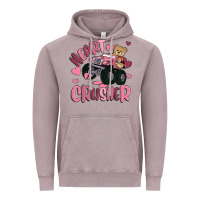Vintage Zinc heart crusher Vintage Hoodie - MaliasSmallBusiness