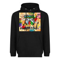 Black level 100 days of school Heavyweight Hoodie - CowGirlArtShop