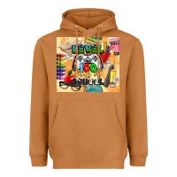 Meerkat level 100 days of school Heavyweight Hoodie - CowGirlArtShop