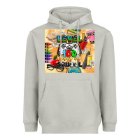 Moon Dust level 100 days of school Heavyweight Hoodie - CowGirlArtShop