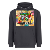 Smoke level 100 days of school Heavyweight Hoodie - CowGirlArtShop
