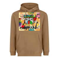Toasted Coconut level 100 days of school Heavyweight Hoodie - CowGirlArtShop