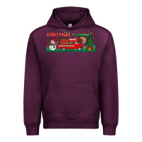 Mauve Wine christmas is coming Urban Hoodie - BundleAndBundleShop