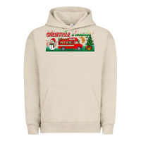 Pigment French Oak christmas is coming Urban Hoodie - BundleAndBundleShop