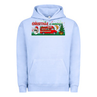 Pigment Grape Ice christmas is coming Urban Hoodie - BundleAndBundleShop