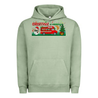 Pigment Oil Green christmas is coming Urban Hoodie - BundleAndBundleShop