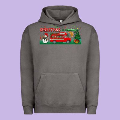 Christmas Is Coming Urban Hoodie Designed By Bundleandbundleshop